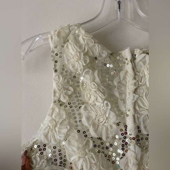 American Princess Floral Ivory Dress Size 14.5 - Picture 4 of 10